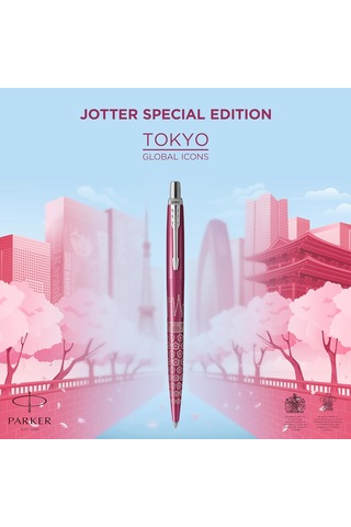Parker Jotter Se Tokyo Pembe Ct Tükenmez Kalem Çok Renkli