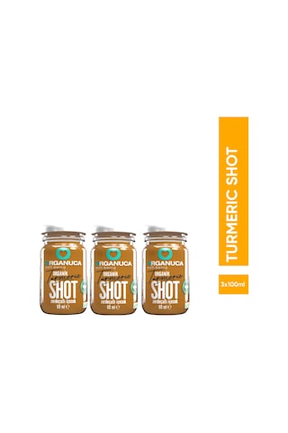 Avantajlı 16 Paket 3'lü Organik Zerdeçallı İçecek Turmeric Shot 60 Ml-48 Adet