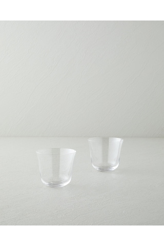 English Home Lustrous Kristal 2'li Bardak 230 Ml Şeffaf Şeffaf