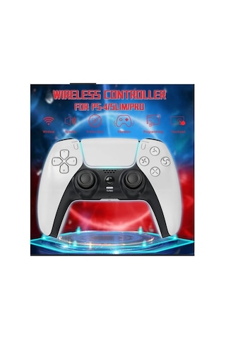 P4 Plus Bluetooth Titreşimli Ps4/ps5 Uyumlu Pc Telefon Kablosuz