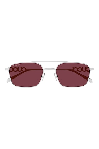 1804s 004 54 Gümüş Metal Köşeli Unisex Gümüş