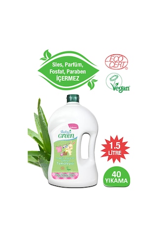 Organik Aloe Veralı Bebek Çamaşır Temizleyici Eco 40 Yıkama