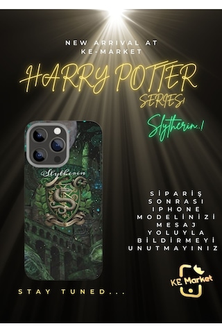 Apple Uyumlu iPhone Harry Potter Slytherin Tüm Modellere Kılıf 678x111213141516 Plus