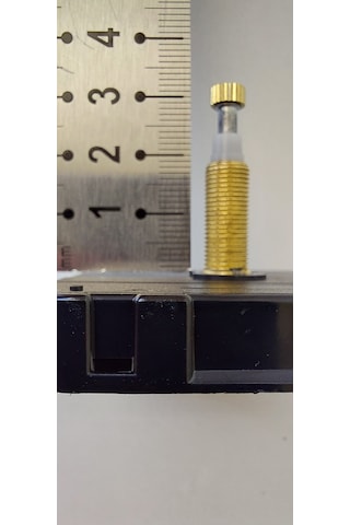 Büyük Duvar Saati Mekanizması 31 Mm Şaft Uzun Şaft Saat Motoru Altın