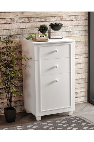 Tokyo Beyaz Şifonyer