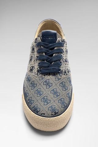 Guess Davor Erkek Sneaker Fmjdosfal12 Mavi