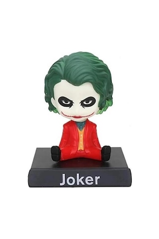 The Joker Villain S Edition Anime Sallanan Kafalı Figür Biblo Telefon Tutucu Dekoratif Masa Süsü Krm Joker