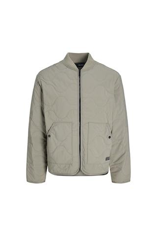 Jack & Jones Erkek Beyzbol Yaka Uzun Kollu Puffer Mont - Axel - 12298748 Vetiver