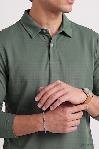 Tommy Life Açık Yeşil Rahat Form Basic Erkek Polo Yaka T-shirt - 88512 Camel