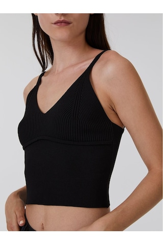 LOFT Crop Kadın Atlet Lf2032846 Q1.v1 Siyah
