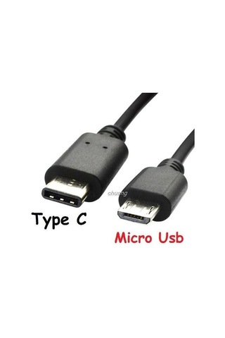 Micro Usb Typec Kablo 1 Metre Micro Usb Type-c Kablo 1 M