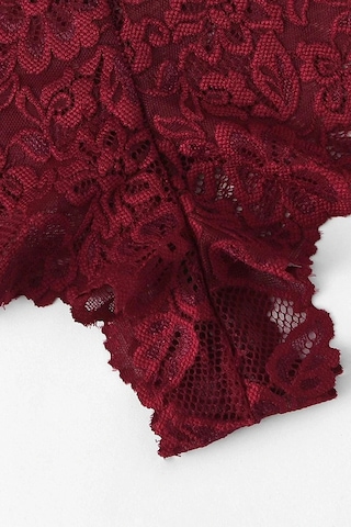 Kadın Bordo Özel Şık Sütyen Külot Takımı Bordo