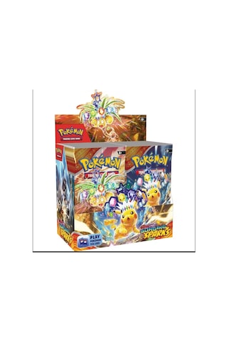 Pokemon Kart "burging Sparks" 1 Pack 10 Adet Kart Pokemon Kartlar