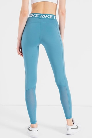 Nike Pro 365 Dri Fit Training Mid Rise Full Length Tight Fit Toparlayıcı Tayt Açık Mavi Açık Mavi
