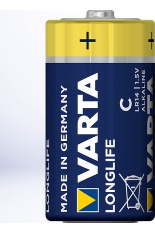 Varta 4114 Longlife Alkalin Orta Boy C Pil 2'li