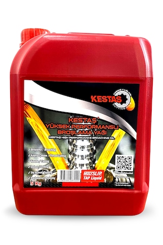 Kestaş Yüksek Performanslı Broşlama Yağı 5 Kg