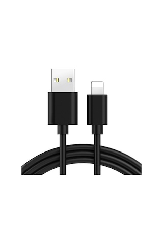 Microcase Apple Uyumlu iPhone iPad Lightning Usb Şarj Data Kablosu 2M Siyah