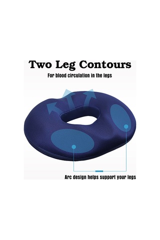 Yaleker Ergonomik Hafıza Köpük Minderi - Ofis, Ev Ve Araç Kullanımı İçin Konforlu Ve Destekleyici Taban Desteği Diğer