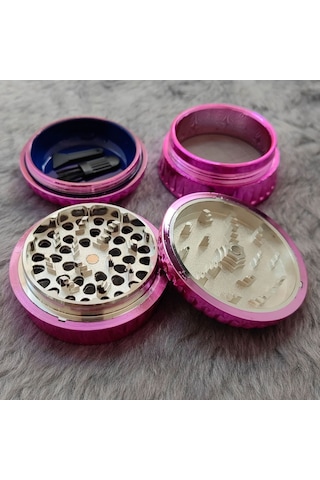 63 MM Pembe Baharat Tütün Herbal Öğütücüsü Parçalayıcı Rc85pm