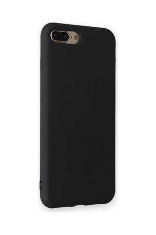 Apple, Uyumlu iPhone 7 Plus Kılıf Nano İçi Kadife - Siyah - Aflc-877113