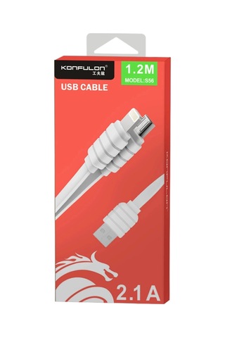 Durukar S56 2in1 Lightning-micro Usb Kablo 1.2m 2.1a