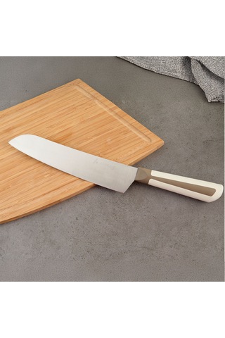 Aryıldız Plurex Santoku Bıçağı 21 Cm Koyu Bej
