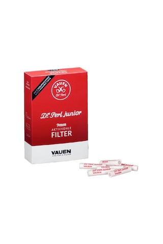 Ehediye 100 Adet Dr. Perl Junior Vauen Pipo Filitresi 9Mm. Pp10-100