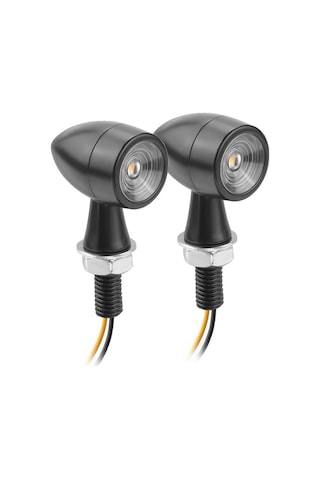 Yifomall 8mm Motosiklet Led Sinyal Lambası - Suzuki, Kawasaki, Yamaha İçin Parlak Ve Dayanıklı