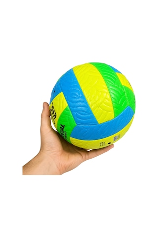 Voleybol Antrenman Topu İç Ve Dış Mekan Kullanımına Uygun Yeşil