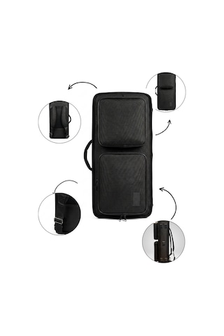 Profesyonel Gigbag Korumalı 3'lü Kemençe Kılıfı Su Geçirmez