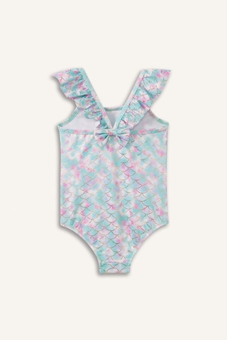 Defacto Kız Bebek Desenli Mayo E1932a525smpr305