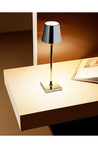 Madame Coco Bonar Dokunmatik Abajur Abjr000000001510x10x38 Cm-gümüş Diğer