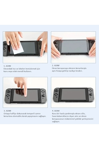 Teknoroket Nintendo Switch 2 Temperli Cam 9h Ekran Koruyucu