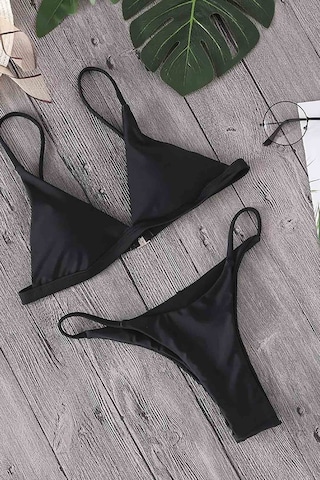 Angelsin Üçgen Bikini Altı Siyah