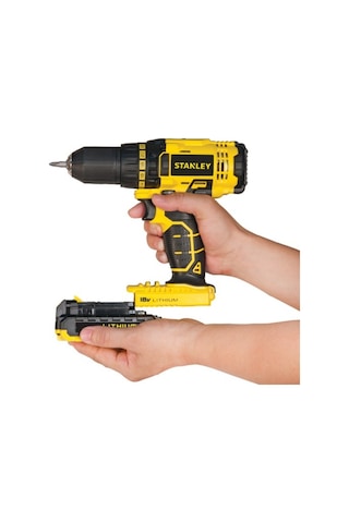 Stanley SCD201D2K-TR 18V 2Ah Li-Ion Çift Akülü Vidalama Matkap