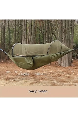 Maxaccess İki Kişilik Asılı Hamak 661 Lb Askeri Yeşil Taşıma Askısı+kilit Haki