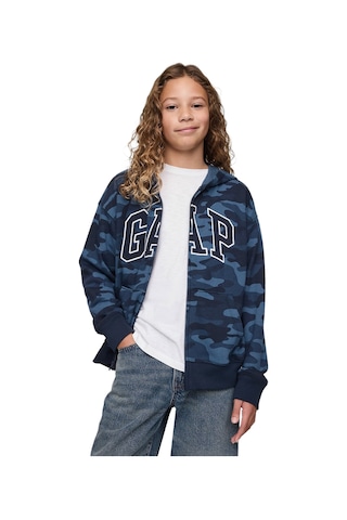 Gap Logo Relaxed Fermuarlı Sweatshirt - 743966-10006 Kırmızı