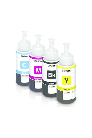 Epson T664 Mürekkep Seti CMYK 70 ML