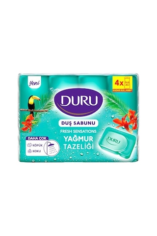 Fresh Sensations Extra Yağmur Ormanı Sabun, 150 Gramx4