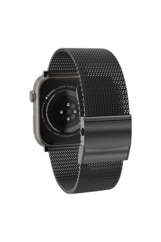 Watch 10 42mm Amazingthing Titan Metal Hasır Kordon Siyah