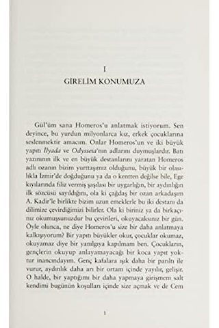 Homeros: Gül İle Söyleşi