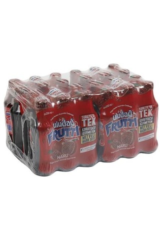 Uludağ Frutti Nar Aromalı Maden Suyu 200 Ml X 24 Adet