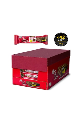 Eti Çikolatalı Gofret 42 x 34 G