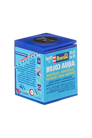 Su Bazlı Siyah Parlak Akrilik Maket Boyası, 18 Ml 0.2 L
