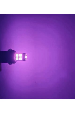 T10 Led 26 Ledli W5w Canbus Metal Ultra Power Pembe Park Plaka Tavan Ampulü