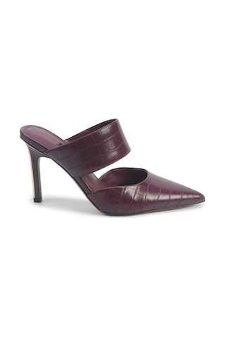 Nine West Trınıdad 5pr Bordo Kadın Topuklu Terlik 000000000102012487 Bordo