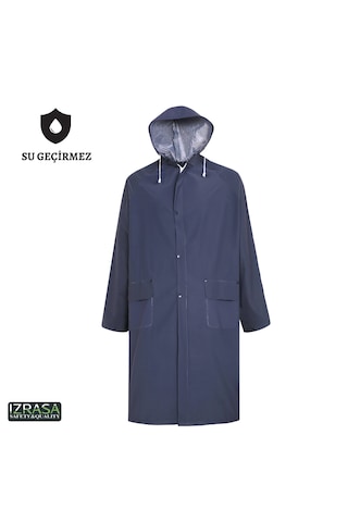 Izrasa Su Geçirmez İş Yağmurluğu 0.40 Mm Lacivert