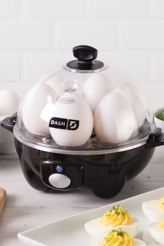Dash Rapid Yumurta Pişirici + Mini Waffle Makinesi Premium Kahvaltı Seti Waffle Makineleri Siyah 1