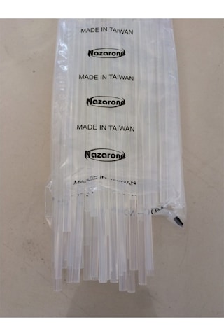 Mum Silikon 7.4x30cm Ince Sıcak Mum Silikon Çubuk Uç 1 Kg