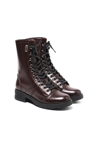 Dark Burgundy Çizme Kadın Oxw002102 Oxs Frank 0021 Mıd W Leather Dk.burgundy Dark Burgundy